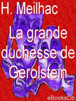 cover image of La grande duchesse de Gerolstein